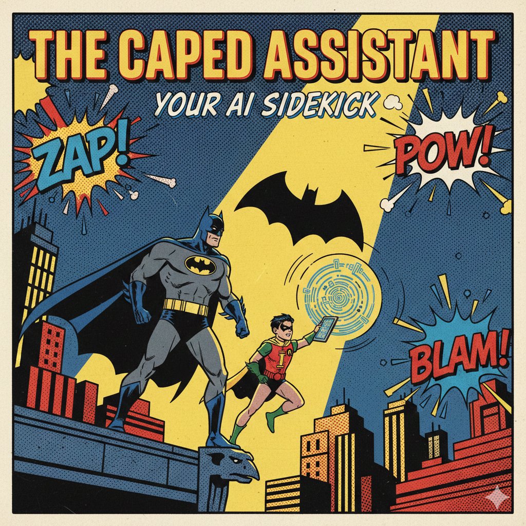 The Caped Assistant - Your AI Sidekick